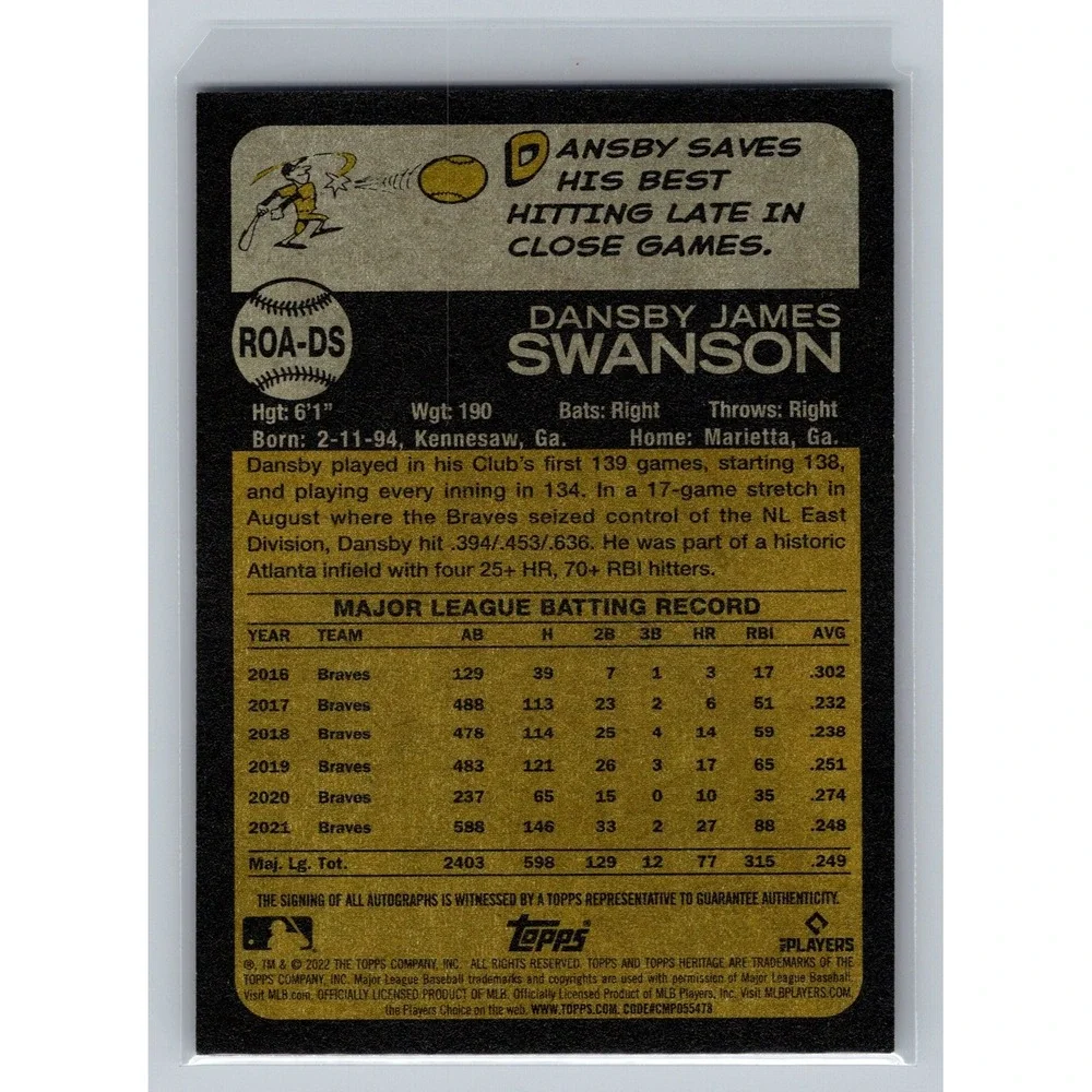 N/A 2022 topps